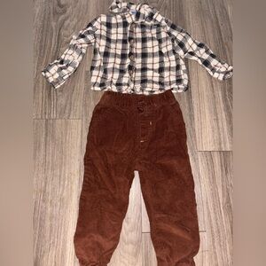 Corduroy Boys Outfit